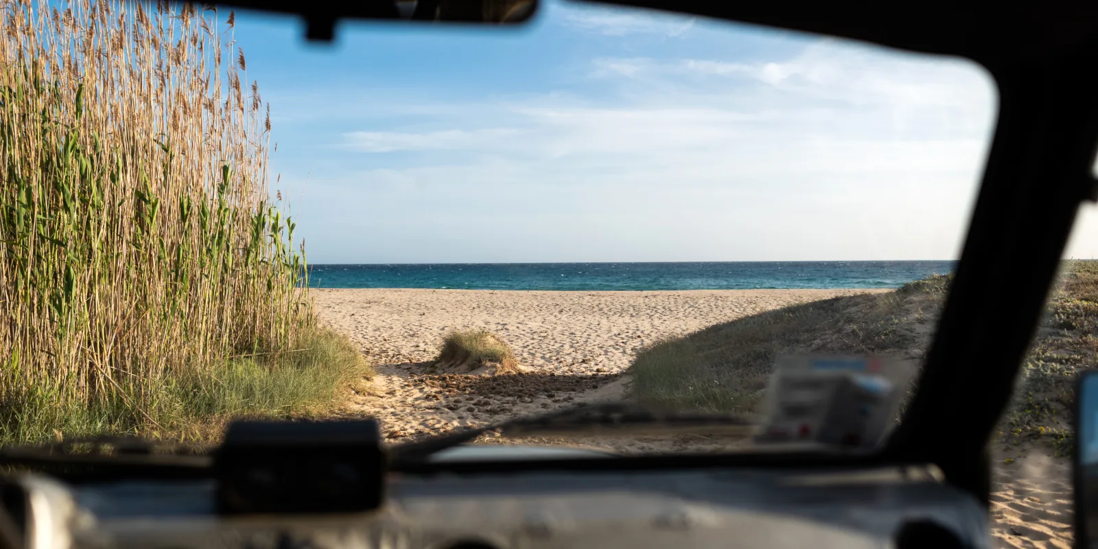 Playas desde Sevilla sin coche, línea a línea